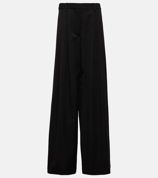 Dillon wide-leg virgin wool pants