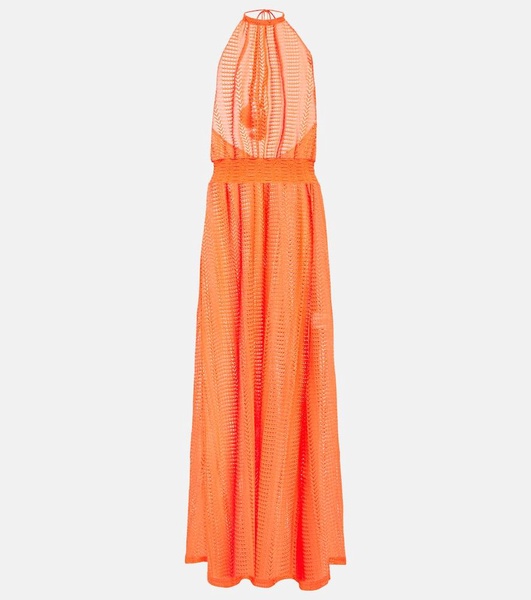 Maeva halter-neck maxi dress