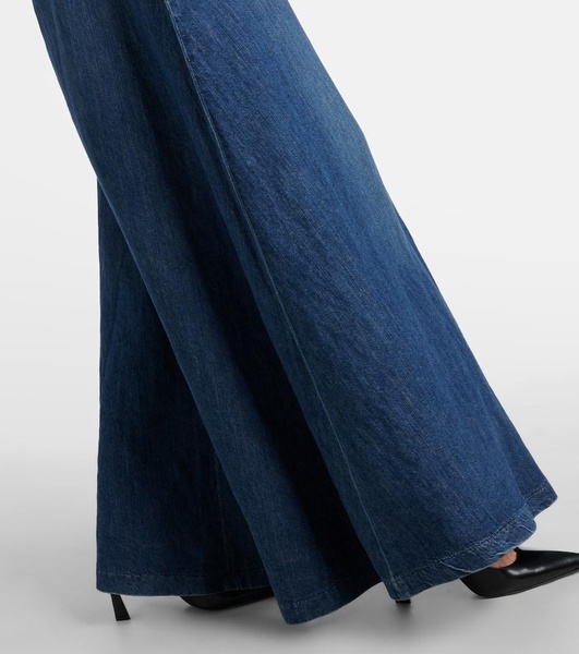 Astrid denim maxi skirt