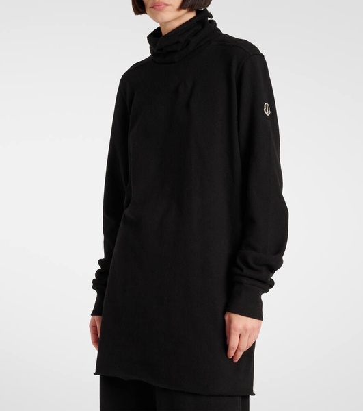 x Rick Owens jersey turtleneck top