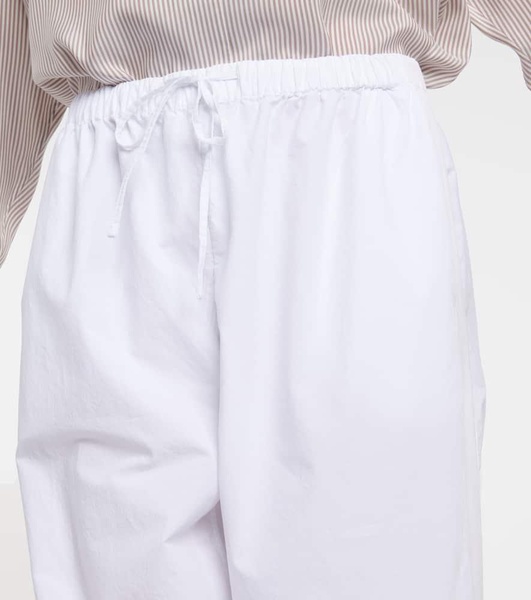 Hubert cotton wide-leg pants