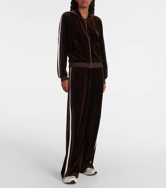 Castillon Roma velvet track pants