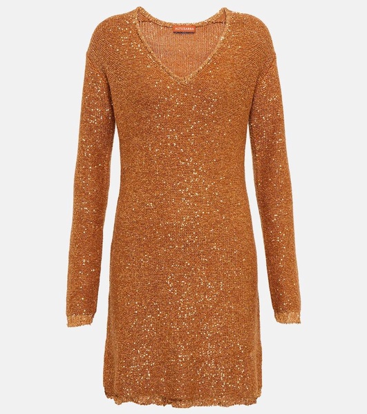 Kastri sequin-embellished minidress