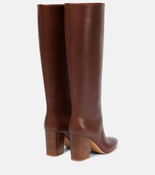 Sascha leather knee-high boots