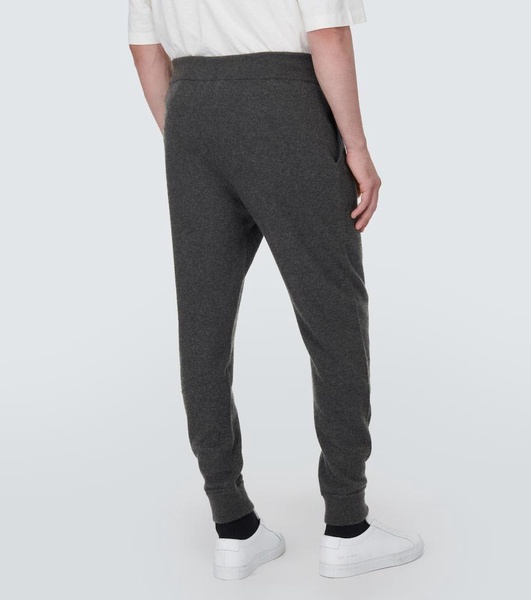 Wool and cashmere sweatpants