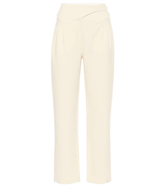 Resolute Basque high-rise wool pants