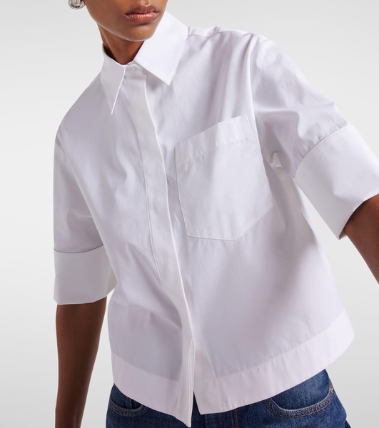  Cotton poplin shirt