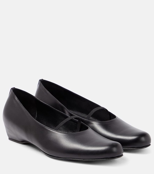 Marion leather ballet flats