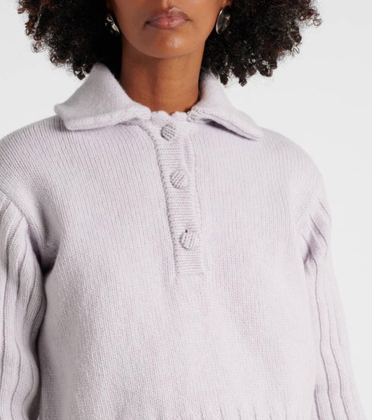 Wool and cashmere sweater