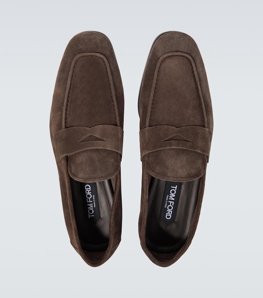 Sean suede penny loafers