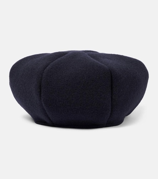 Wool felt beret