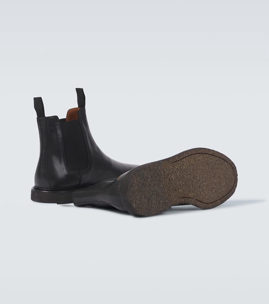 Leather Chelsea boots