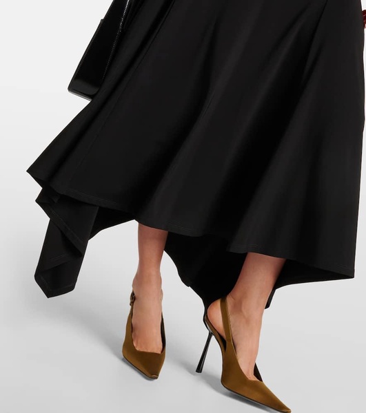 Gerla off-shoulder jersey maxi dress