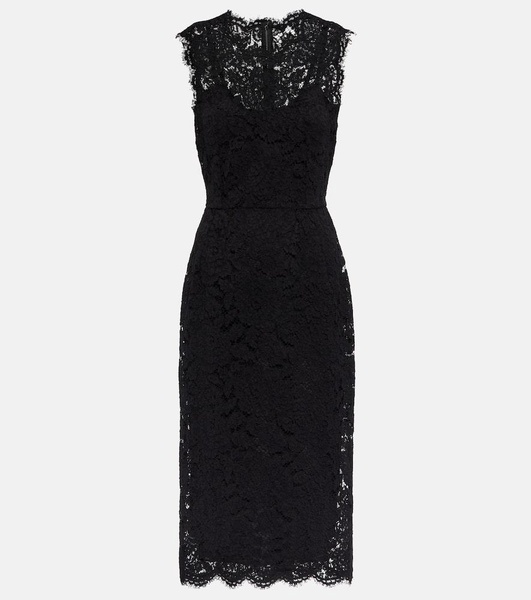 Lace midi dress