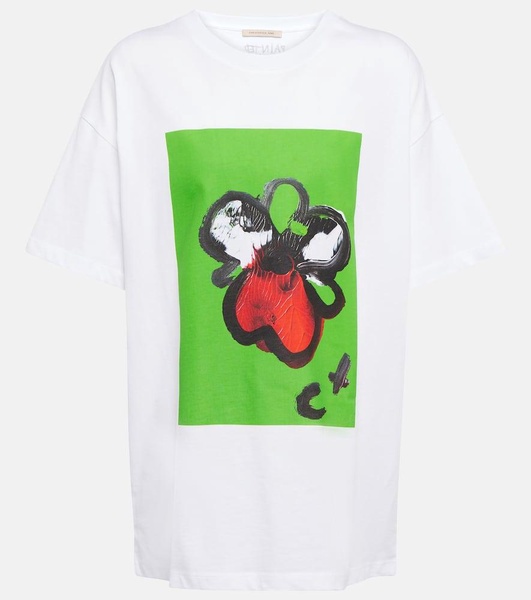 Printed cotton T-shirt