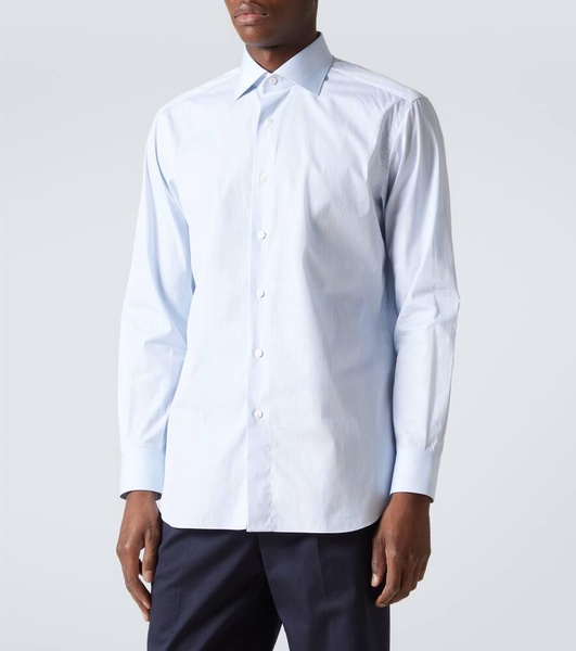 William striped cotton shirt