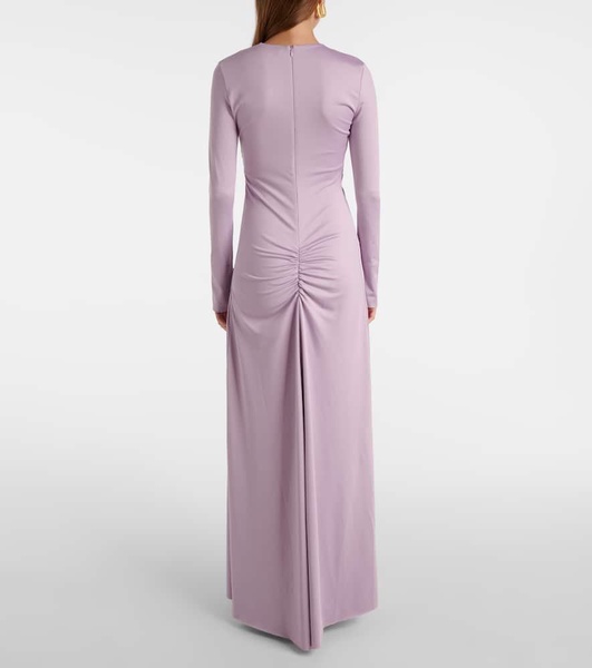 Ruched gown