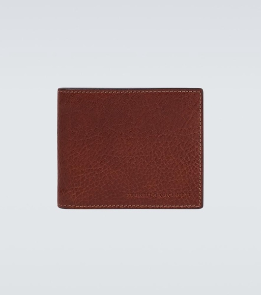 Leather bifold wallet