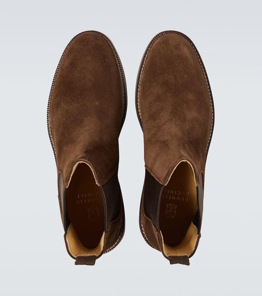 Suede Chelsea boots