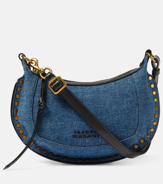 Oskan Moon Small denim shoulder bag