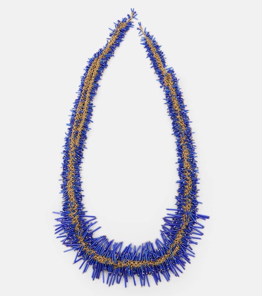 Beaded chain necklace