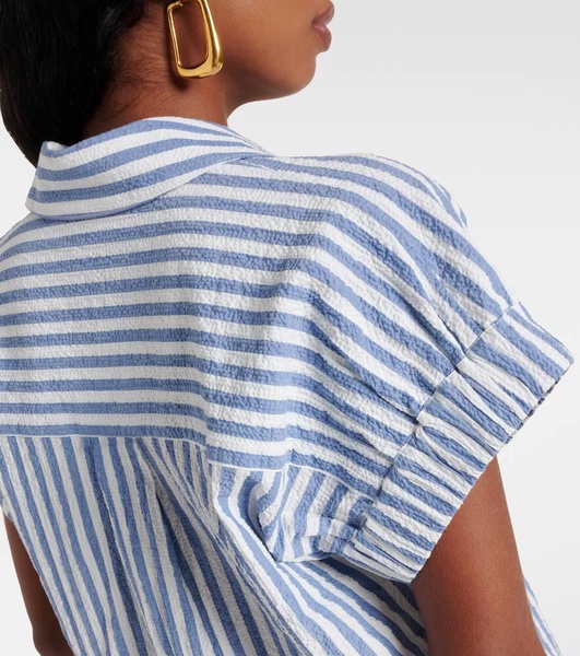 Almera striped cotton shirt