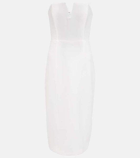 Nabi strapless midi dress