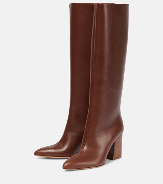 Sascha leather knee-high boots