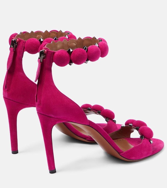 La Bombe suede sandals