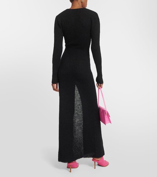 La Robe Dao mohair-blend maxi dress