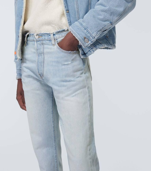 501 low-rise straight jeans