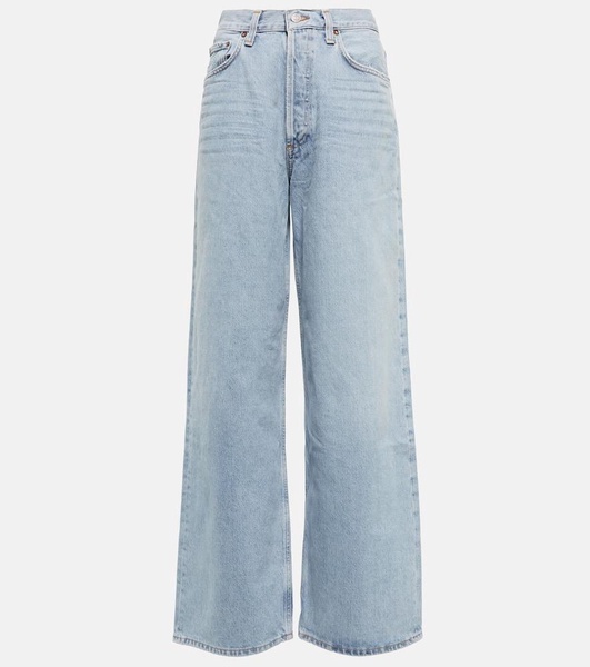 Low Slung Baggy wide-leg jeans