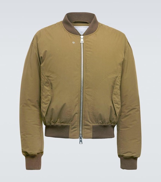 Down bomber jacket