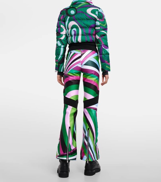 x Fusalp printed ski suit