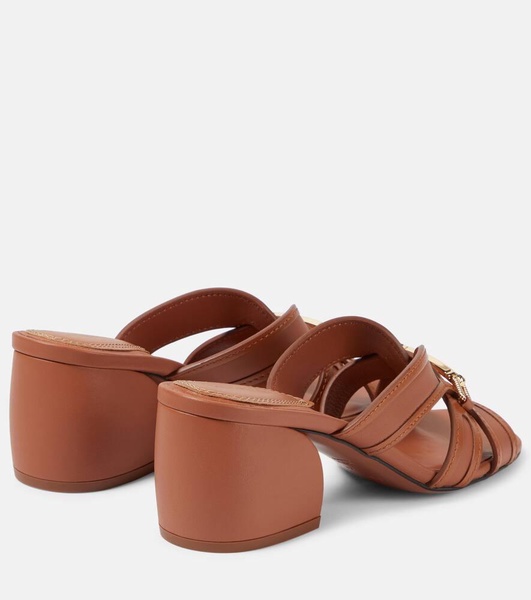 Prisma 65 leather mules