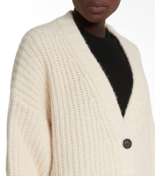 Wool-blend cardigan