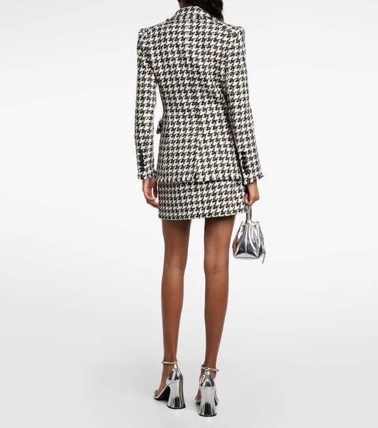 Miller Dickey houndstooth blazer