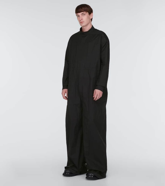 Tommy belted cotton-blend jumpsuit