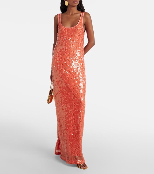 Bex sequined maxi dress