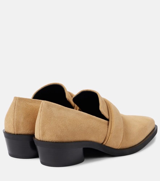 Bronco suede loafers