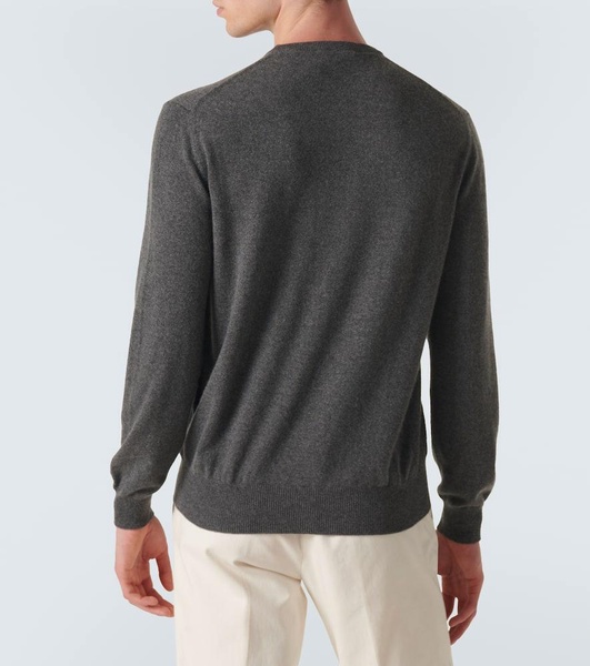 Cashmere crewneck sweater