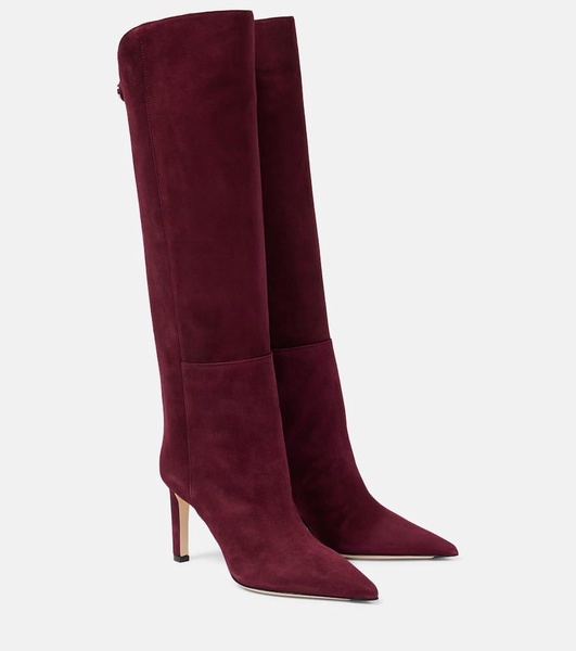 Alizze 85 suede knee-high boots