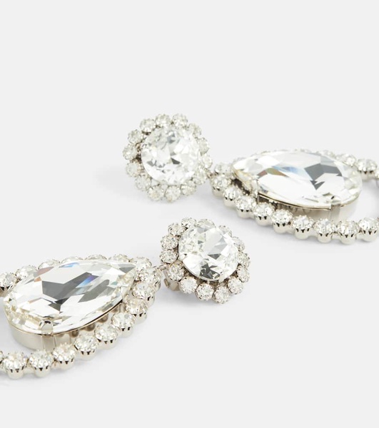 Embellished clip-on earrings