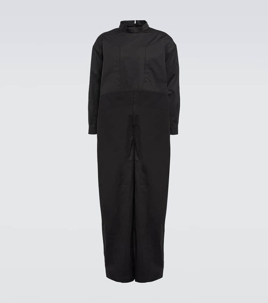 Tommy belted cotton-blend jumpsuit