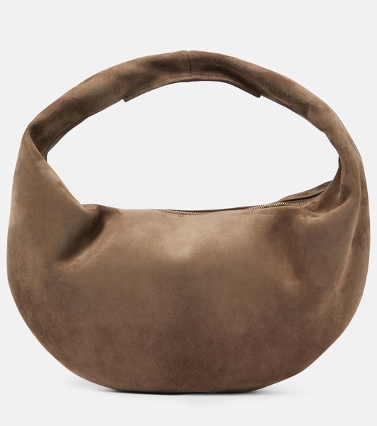 Olivia Medium suede tote bag