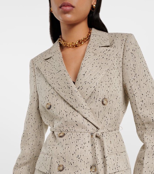 Hattson sequined tweed blazer