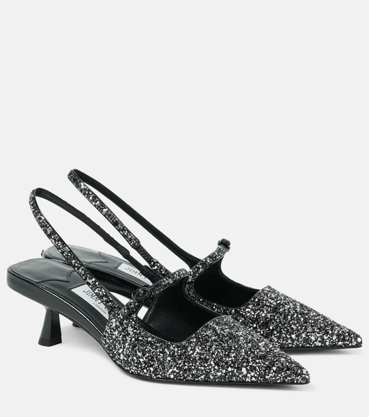 Didi 45 sequined slingback pumps