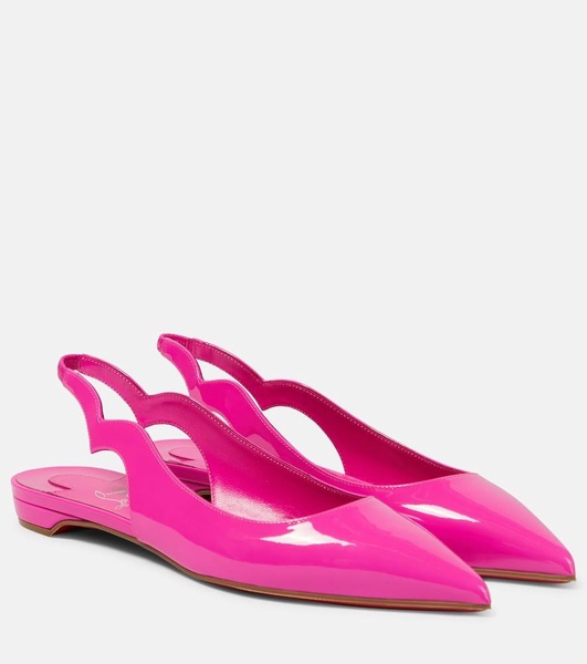 Hot Chickita Sling patent leather ballet flats