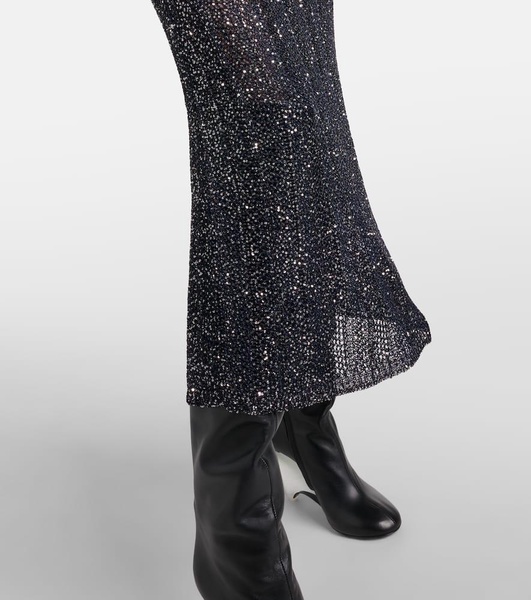 Sequined midi dress