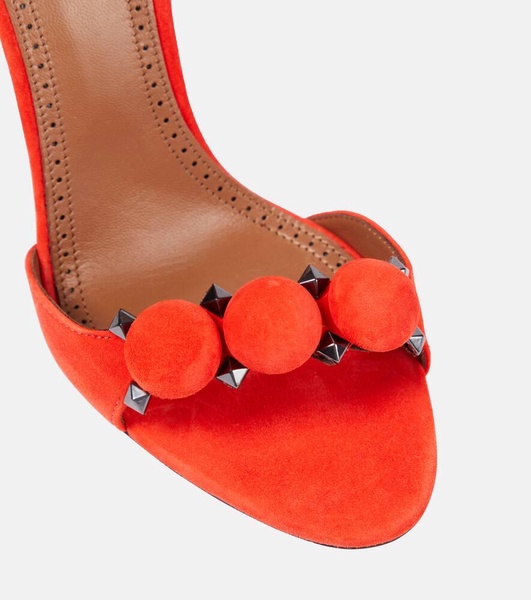 La Bombe 100 suede sandals